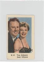 Van Johnson, June Allyson (Name Misspelled Juny) [Good to VG‑EX]