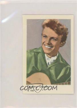1950s Dutch Gum K Set Two Text Lines (Studio Name) - [Base] #K 114 - Tommy Steele [Poor to Fair]