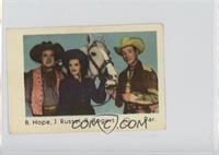 Bob Hope, Jane Russell, Roy Rogers [Poor to Fair]