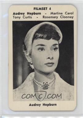 1950s Maple Leaf Gum Filmset Playing Cards - [Base] #4.1 - Audrey Hepburn