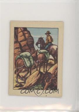 1951 Post Cereal Hopalong Cassidy - [Base] #7 - Pack Train