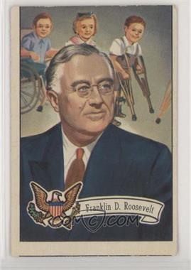 1952 Bowman U.S. Presidents - [Base] #34 - Franklin D. Roosevelt [Good to VG‑EX]