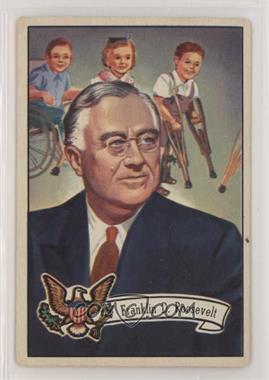 1952 Bowman U.S. Presidents - [Base] #34 - Franklin D. Roosevelt [Good to VG‑EX]