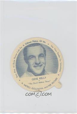 1952 Dixie Lids - [Base] - Nelson's Cloverland Ice Cream #_GEKE - Gene Kelly