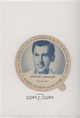 1952 Dixie Lids - [Base] - Nelson's Cloverland Ice Cream #_STGR - Stewart Granger