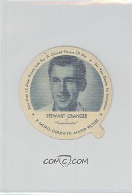 1952 Dixie Lids - [Base] - Nelson's Cloverland Ice Cream #_STGR - Stewart Granger