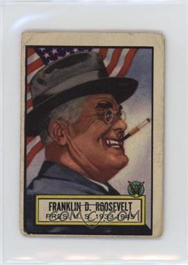 1952 Topps Look 'n See - [Base] #1 - Franklin D. Roosevelt [Good to VG‑EX]