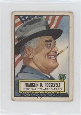 1952 Topps Look 'n See - [Base] #1 - Franklin D. Roosevelt [Poor to Fair]