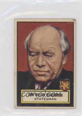 1952 Topps Look 'n See - [Base] #100 - Lord William Beaverbrook [Poor to Fair]