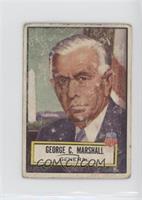 George C. Marshall [COMC RCR Poor]