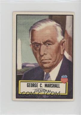 1952 Topps Look 'n See - [Base] #107 - George C. Marshall