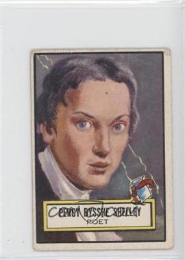 1952 Topps Look 'n See - [Base] #114 - Percy Bysshe Shelley [Good to VG‑EX]