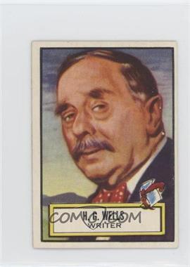 1952 Topps Look 'n See - [Base] #119 - H.G. Wells