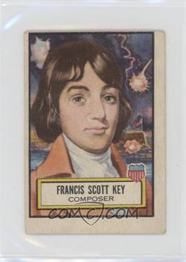 1952 Topps Look 'n See - [Base] #12 - Francis Scott Key [Poor to Fair]