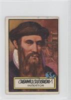 Johannes Gutenberg [Good to VG‑EX]