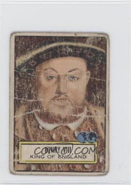 1952 Topps Look 'n See - [Base] #132 - Henry VIII [COMC RCR Poor]