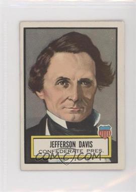 1952 Topps Look 'n See - [Base] #14 - Jefferson Davis