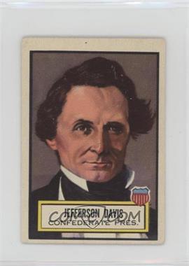 1952 Topps Look 'n See - [Base] #14 - Jefferson Davis