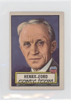 1952 Topps Look 'n See - [Base] #31 - Henry Ford