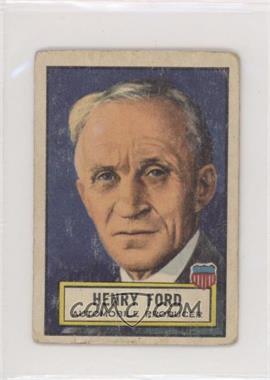 1952 Topps Look 'n See - [Base] #31 - Henry Ford [Good to VG‑EX]