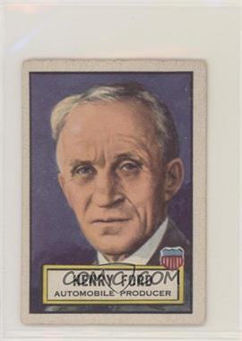 1952 Topps Look 'n See - [Base] #31 - Henry Ford