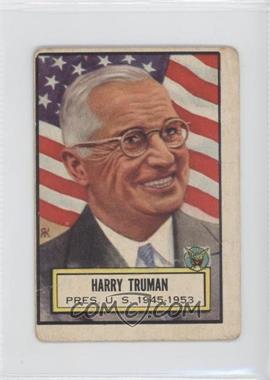 1952 Topps Look 'n See - [Base] #5 - Harry Truman [Good to VG‑EX]