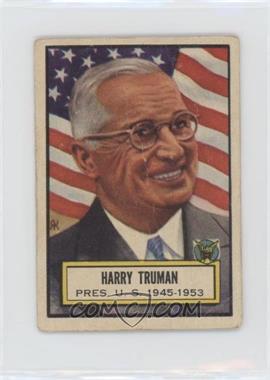 1952 Topps Look 'n See - [Base] #5 - Harry Truman [Good to VG‑EX]