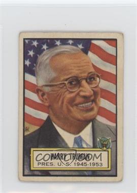 1952 Topps Look 'n See - [Base] #5 - Harry Truman [Good to VG‑EX]
