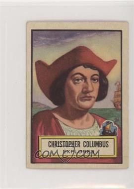 1952 Topps Look 'n See - [Base] #51 - Christopher Columbus