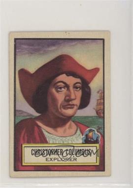 1952 Topps Look 'n See - [Base] #51 - Christopher Columbus