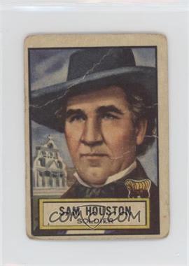 1952 Topps Look 'n See - [Base] #61 - Sam Houston