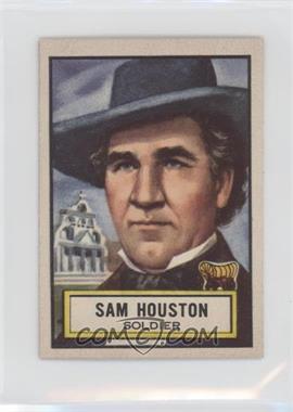 1952 Topps Look 'n See - [Base] #61 - Sam Houston