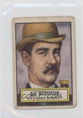 1952 Topps Look 'n See - [Base] #62 - Bat Masterson [Good to VG‑EX]