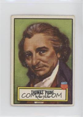 1952 Topps Look 'n See - [Base] #78 - Thomas Paine