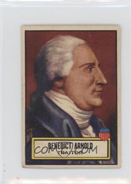 1952 Topps Look 'n See - [Base] #90 - Benedict Arnold