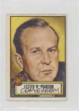1952 Topps Look 'n See - [Base] #99 - Lester B. Pearson