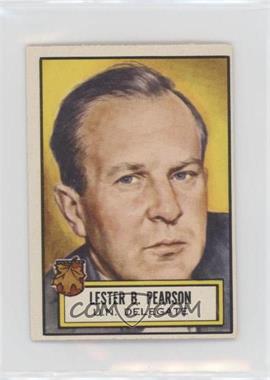 1952 Topps Look 'n See - [Base] #99 - Lester B. Pearson