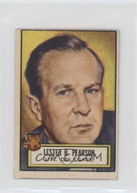 1952 Topps Look 'n See - [Base] #99 - Lester B. Pearson