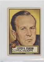 Lester B. Pearson [Good to VG‑EX]