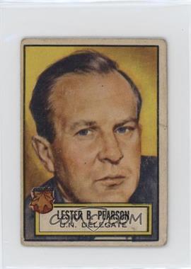 1952 Topps Look 'n See - [Base] #99 - Lester B. Pearson