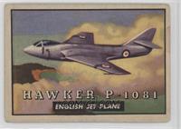 Hawker P-1081 [Poor to Fair]