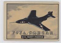F9F6 Cougar U.S. Navy Fighter [Poor to Fair]