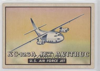 1952 Topps Wings - Friend or Foe - R707-4 #127 - XC-123A Jet Avitruc U.S. Air Force Jet