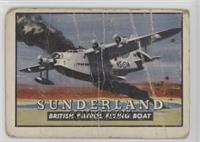 Sunderland British Patrol Flying Boat [COMC RCR Poor]