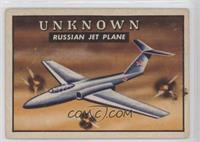 Unknown Russian Jet Plane [Good to VG‑EX]