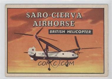 1952 Topps Wings - Friend or Foe - R707-4 #154 - Saro-Cierva Airhorse [Good to VG‑EX]
