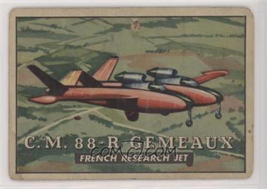 1952 Topps Wings - Friend or Foe - R707-4 #182 - C.M. 88-R Gemeaux [Poor to Fair]