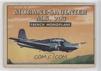 Morane-Saulnier M.S. 703 French Monoplane [Poor to Fair]