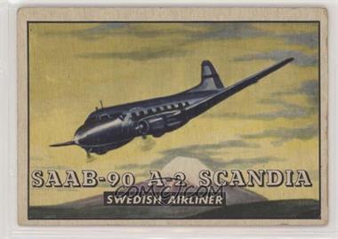 1952 Topps Wings - Friend or Foe - R707-4 #189 - Saab-90 A-2 Scandia [Poor to Fair]