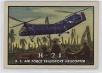 H-21 U.S. Air Force Transport Helicopter [Good to VG‑EX]